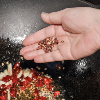 雪里蕻炒肉末的做法步骤：10