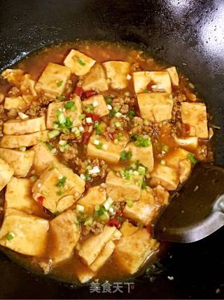 肉末豆腐的做法步骤：9
