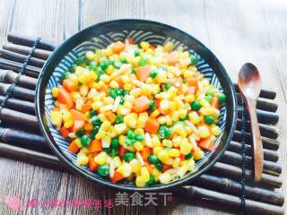 松子玉米的做法步骤：6
