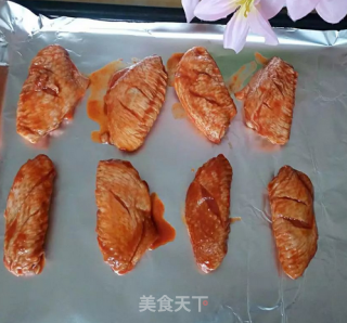烤鸡翅的做法步骤：2
