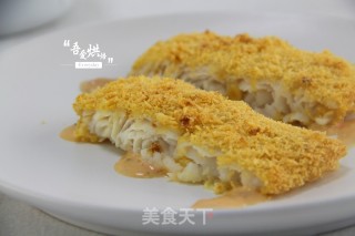 肉质鲜嫩，无骨无刺的香烤鱼柳的做法步骤：7