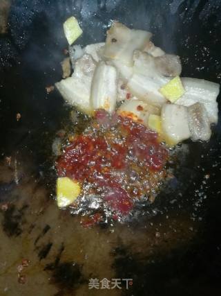 豆干回锅肉的做法步骤：4