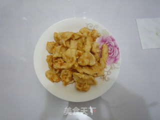 菠萝鸡片的做法步骤：6