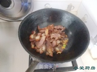 冬笋腊肉蒸熏干的做法步骤：9