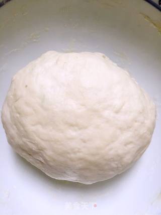猪油渣发面饼的做法步骤：4