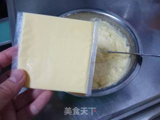 芝士豆渣煎饼的做法步骤：7