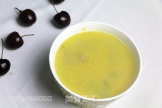 玉米糊糊蔬菜粥的做法步骤：8