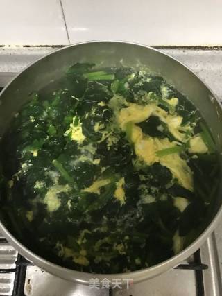菠菜鸡蛋汤的做法步骤：5