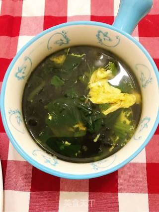 菠菜鸡蛋汤的做法步骤：7