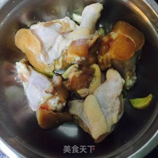 香酥鸡腿的做法步骤：2