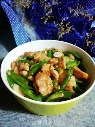 尖椒肉片的做法步骤：9
