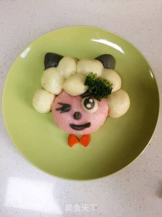 喜羊羊馒头 卡通馒头 发面馒头 儿童馒头的做法步骤：12