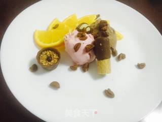 巧克力甜点的做法步骤：1