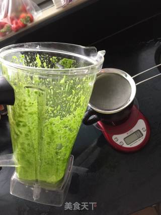 菠菜蛋糕卷的做法步骤：4