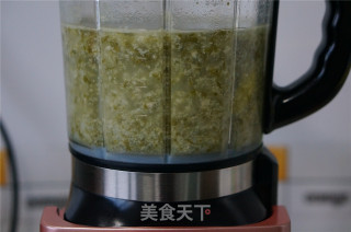 青菜肉末绵粥的做法步骤：6
