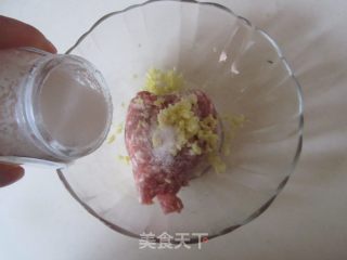 四季豆肉馅汽水包的做法步骤：4