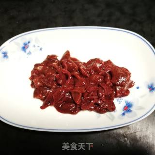 营养早餐---生菜猪肝粥的做法步骤：3