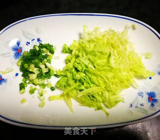 营养早餐---生菜猪肝粥的做法步骤：4