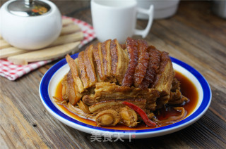 一品扣肉的做法步骤：14