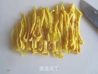 菠菜鸡蛋拌粉丝的做法步骤：4