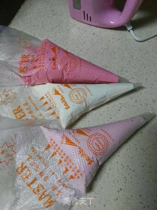 渐变奶油蛋糕的做法步骤：7