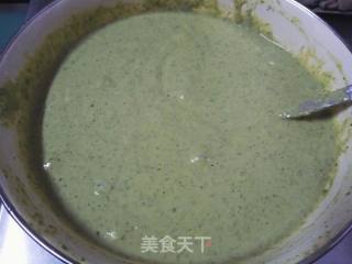 艾叶煎饼的做法步骤：5