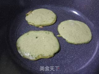 艾叶煎饼的做法步骤：6