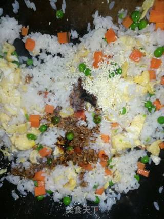 酱油蛋炒饭的做法步骤：7