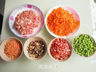 好吃的糯米烧卖的做法步骤：5