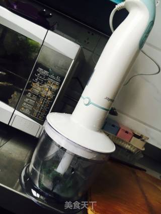 宝宝辅食青菜米粉的做法步骤：4