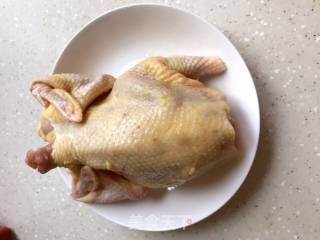 快手，昆布麻油手撕鸡的做法步骤：4