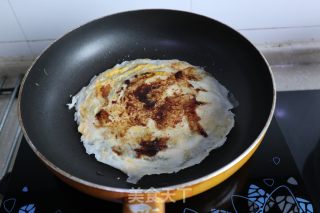鸡蛋生菜卷饼的做法步骤：9
