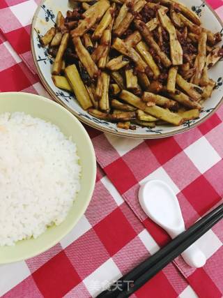 家常干煸豆角的做法步骤：12