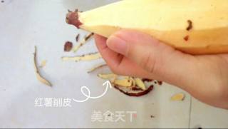 红薯三明治的做法步骤：1