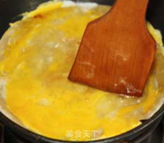 黑椒火腿手抓饼的做法步骤：7