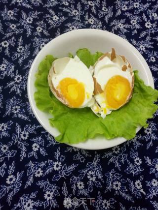 腌鸡蛋《流沙冒油鸡蛋》的做法步骤：4