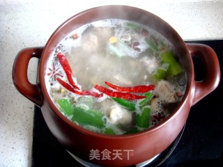 山药炖排骨的做法步骤：4