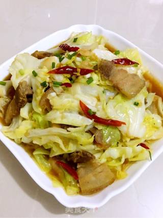 手撕包菜的做法步骤：8