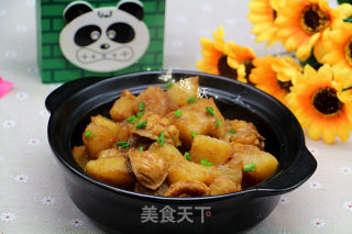 土豆烧鲍鱼的做法步骤：9