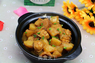 土豆烧鲍鱼的做法步骤：10