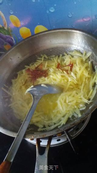 炒土豆丝的做法步骤：4