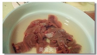 水煮羊肝的做法步骤：2