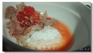 水煮羊肝的做法步骤：3