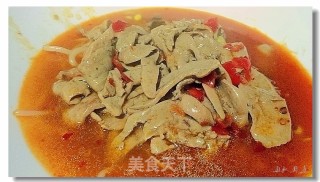 水煮羊肝的做法步骤：8