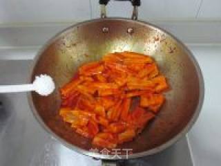 红果家菜谱之茄汁莲藕的做法步骤：8