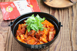 红果家菜谱之茄汁莲藕的做法步骤：11