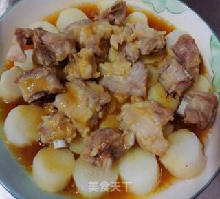 淮山蒸排骨的做法步骤：6