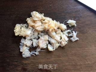 香椿干贝炒饭的做法步骤：6