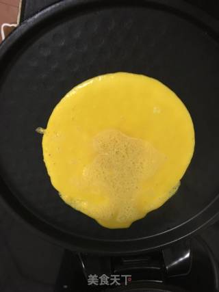 鸡蛋卷番茄沙司酱版的做法步骤：3