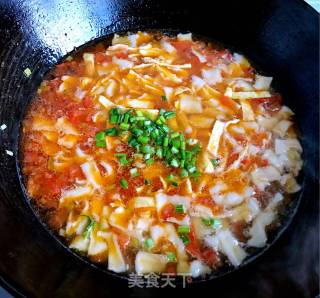 西红柿鸡蛋揪面片的做法步骤：10